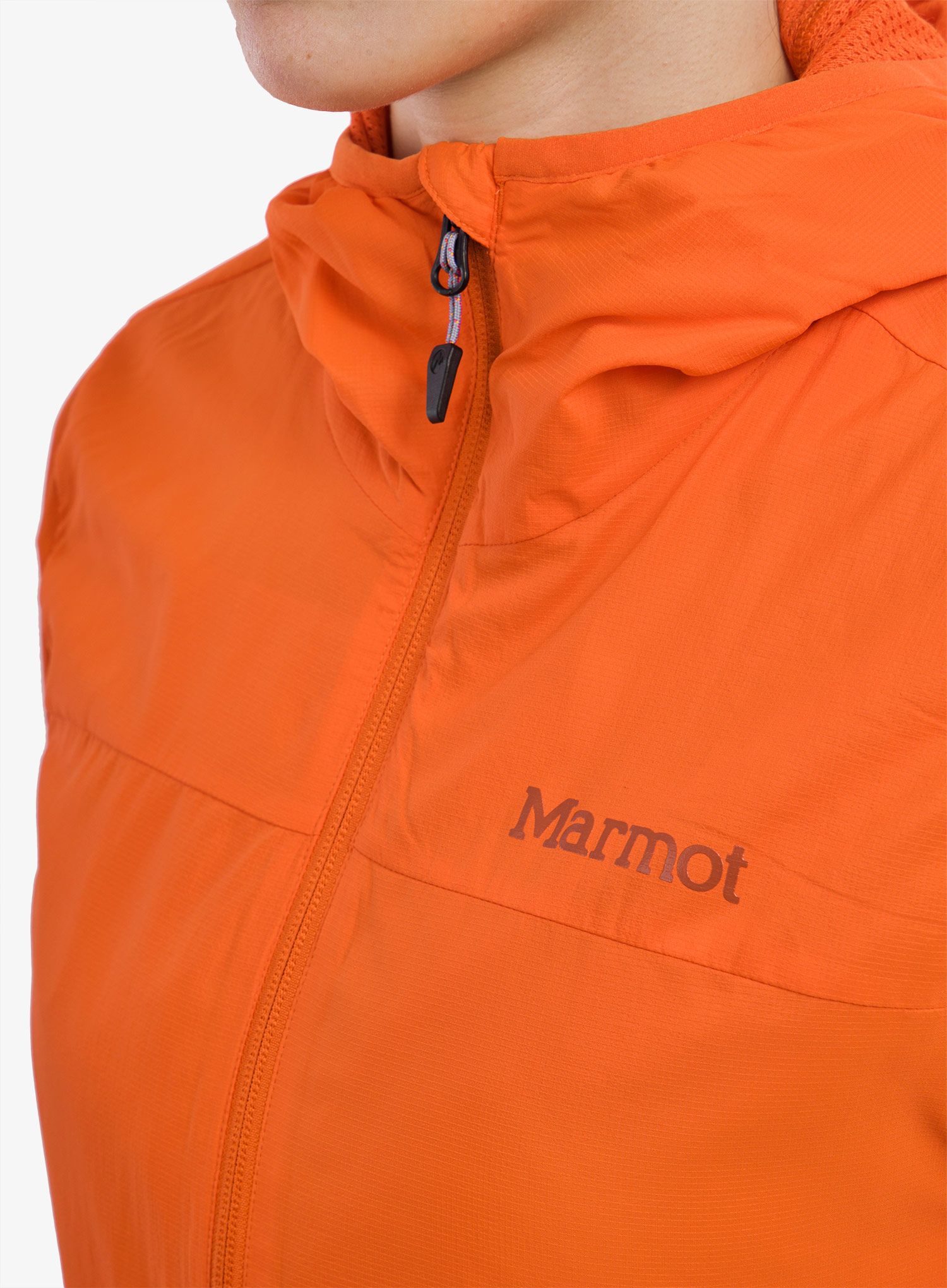 Ženska softshell jakna Marmot Alt HB Hoody - red sun