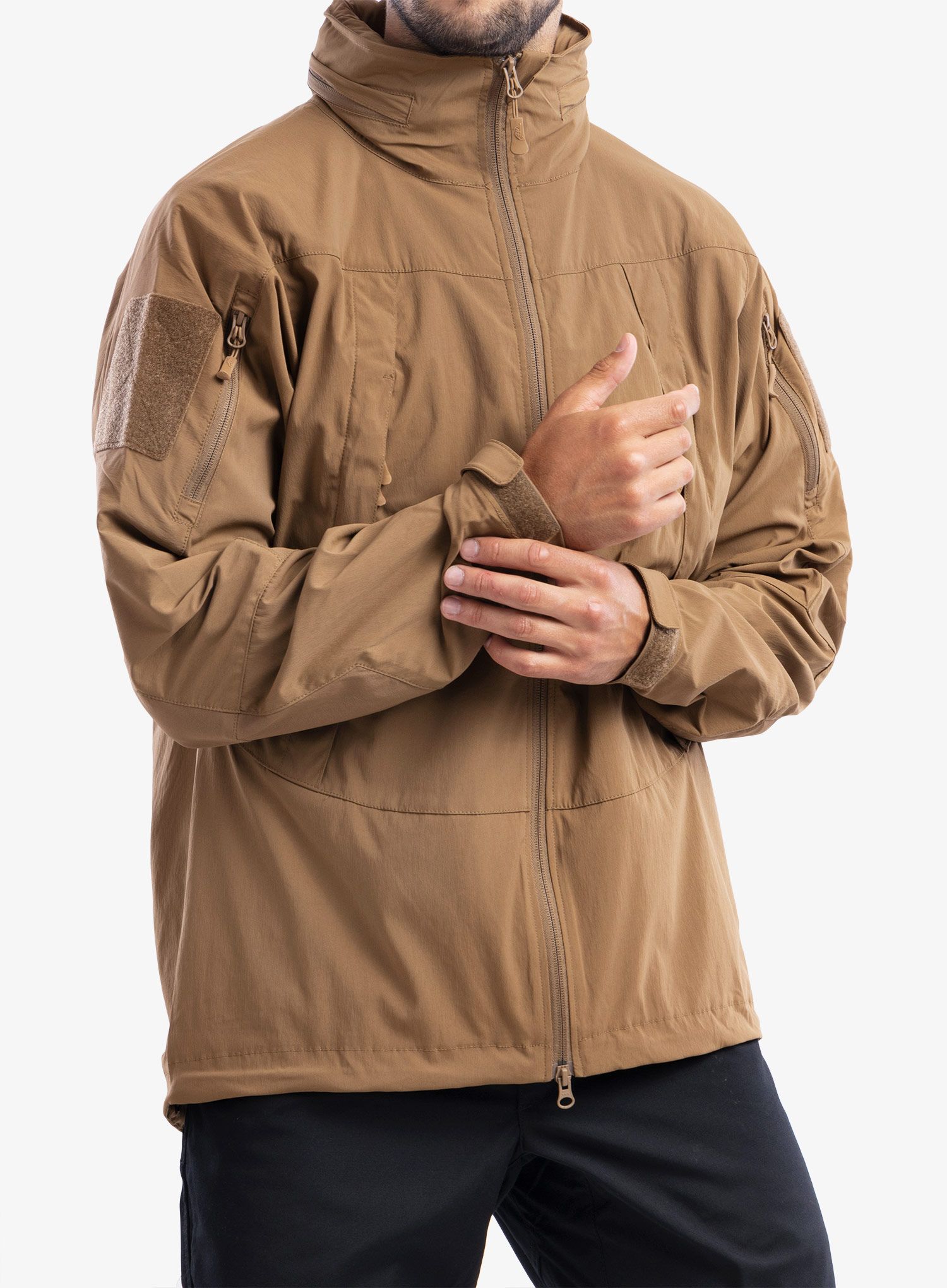 Softshell jakna Helikon-Tex Blizzard - StormStretch - mud browm
