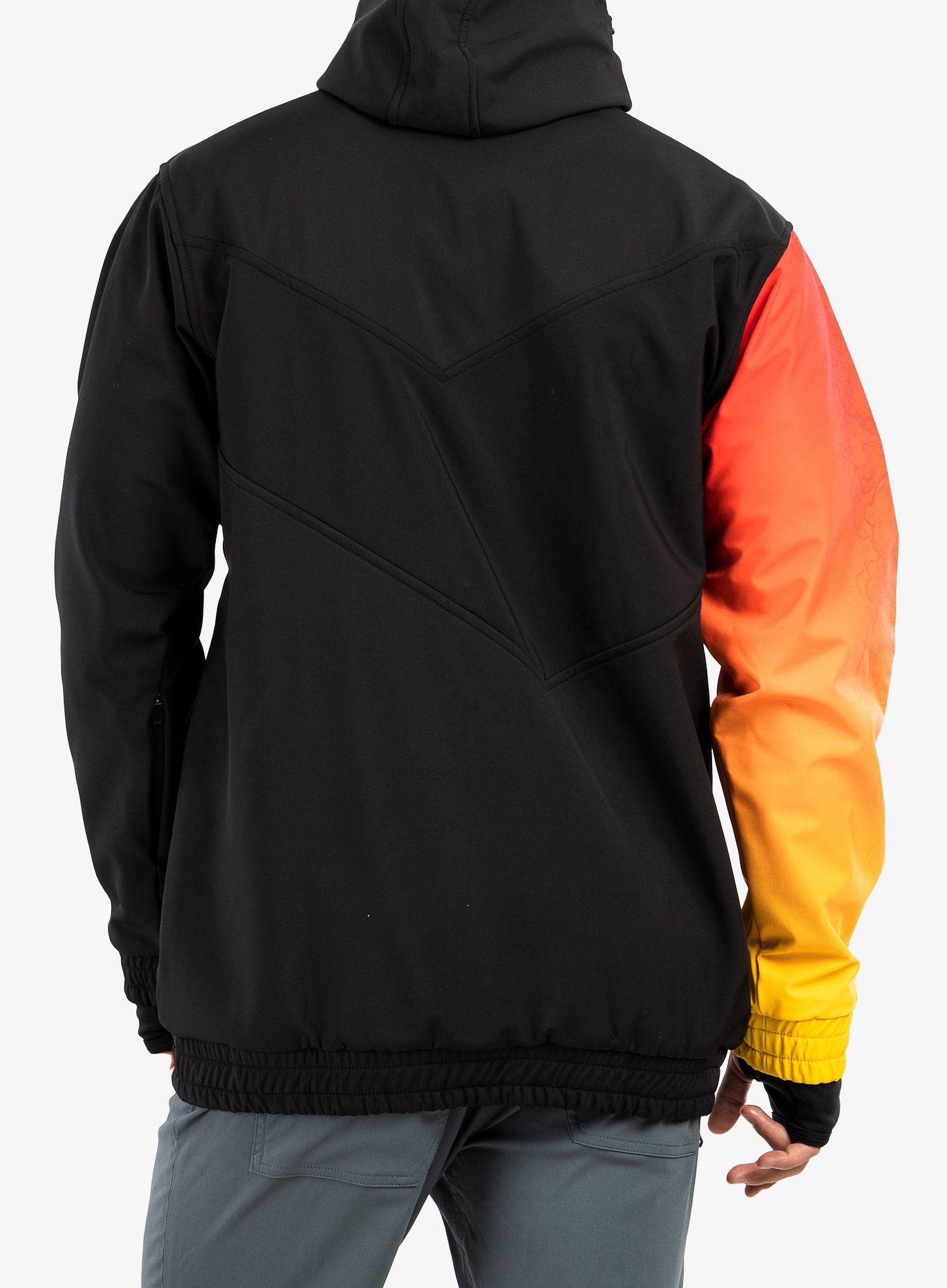 Softshell jakna Majesty Shadow Softshell - black/red