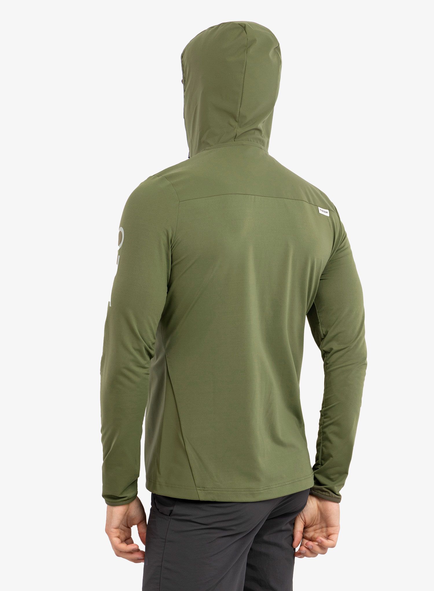 Softshell jakna Maloja Beifuss - moss