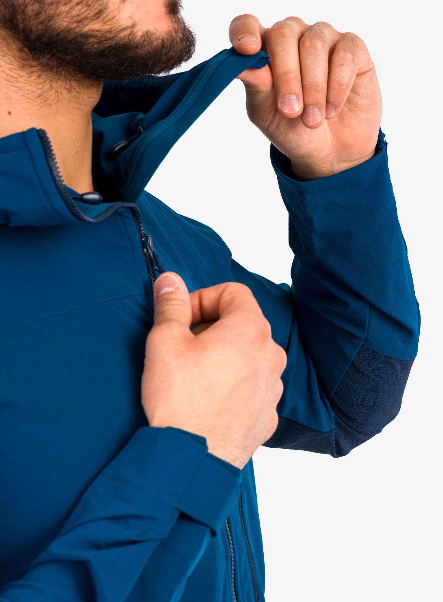 Softshell jakna Rab Torque Jacket - inky