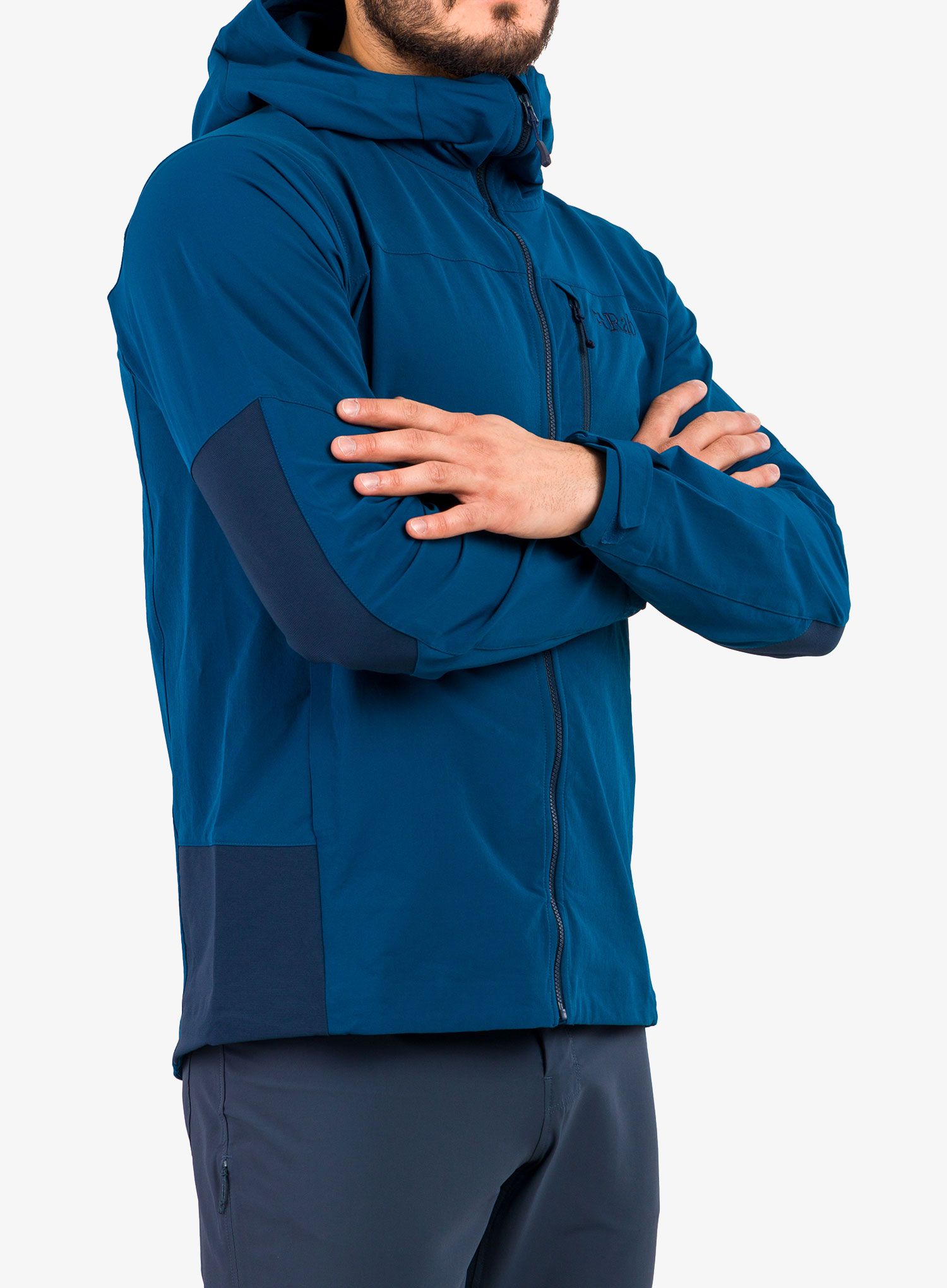 Softshell jakna Rab Torque Jacket - inky