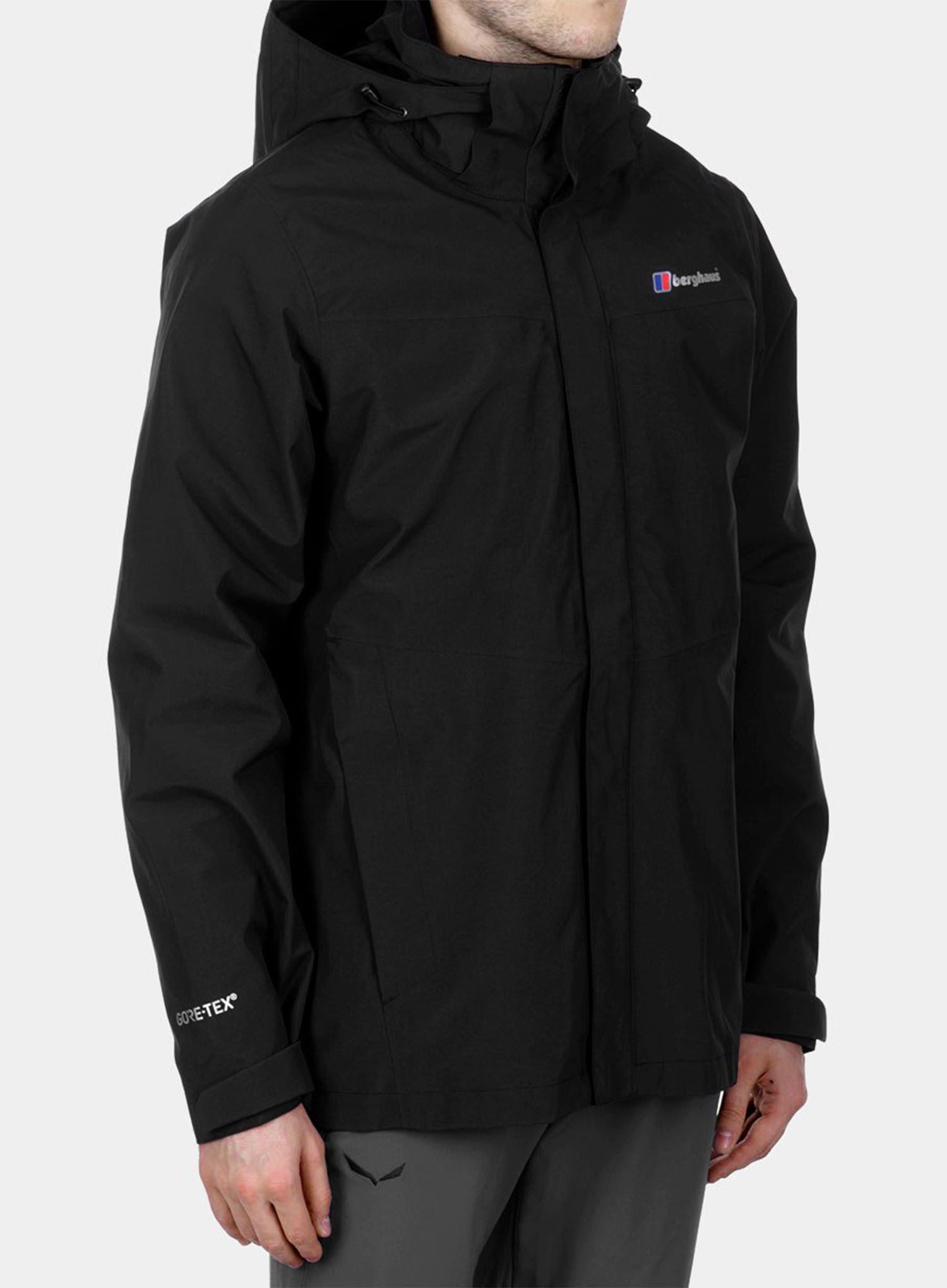 Moška jakna Berghaus Hillwalker 3in1 Jacket - black/black