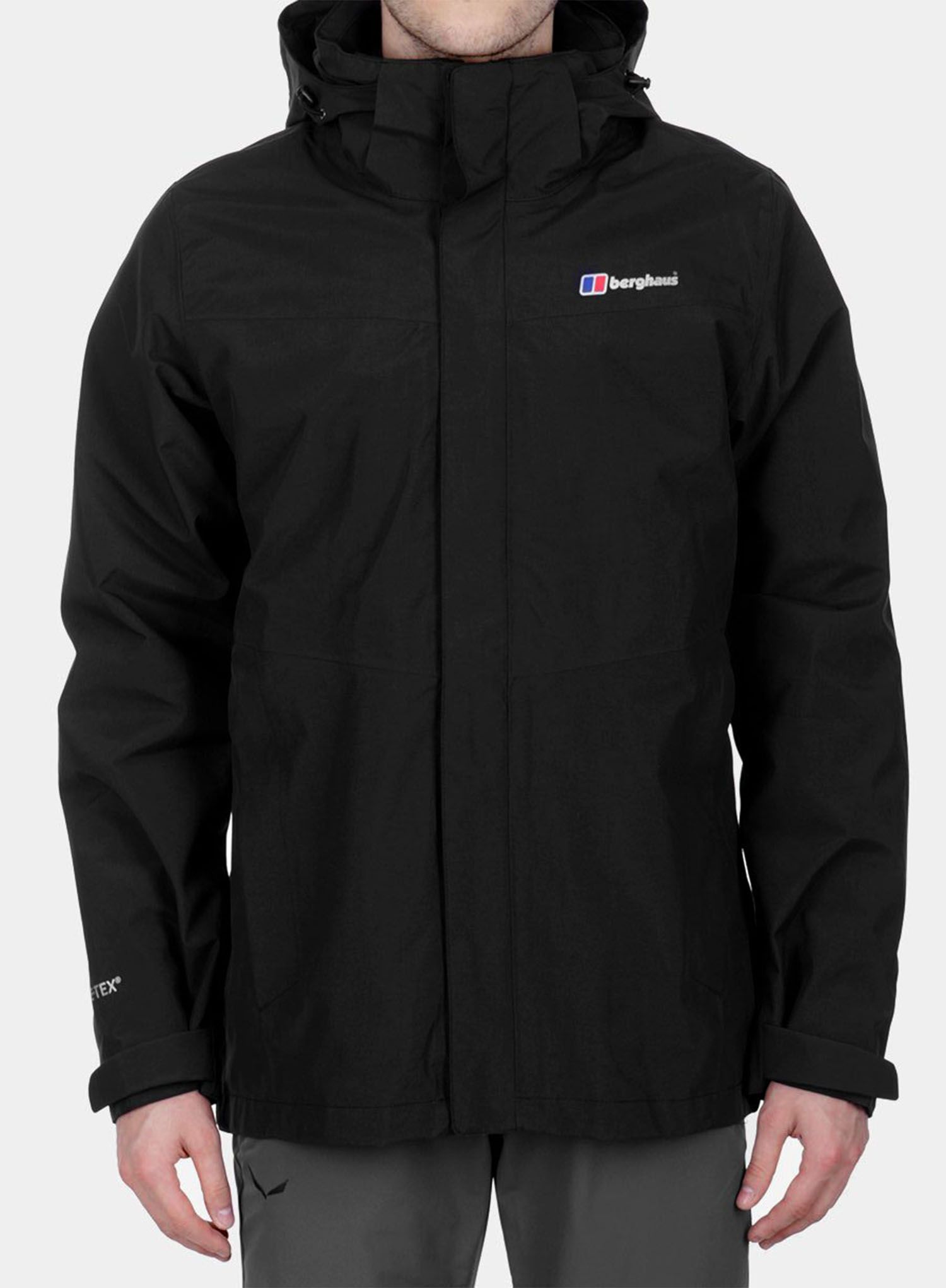 Moška jakna Berghaus Hillwalker 3in1 Jacket - black/black
