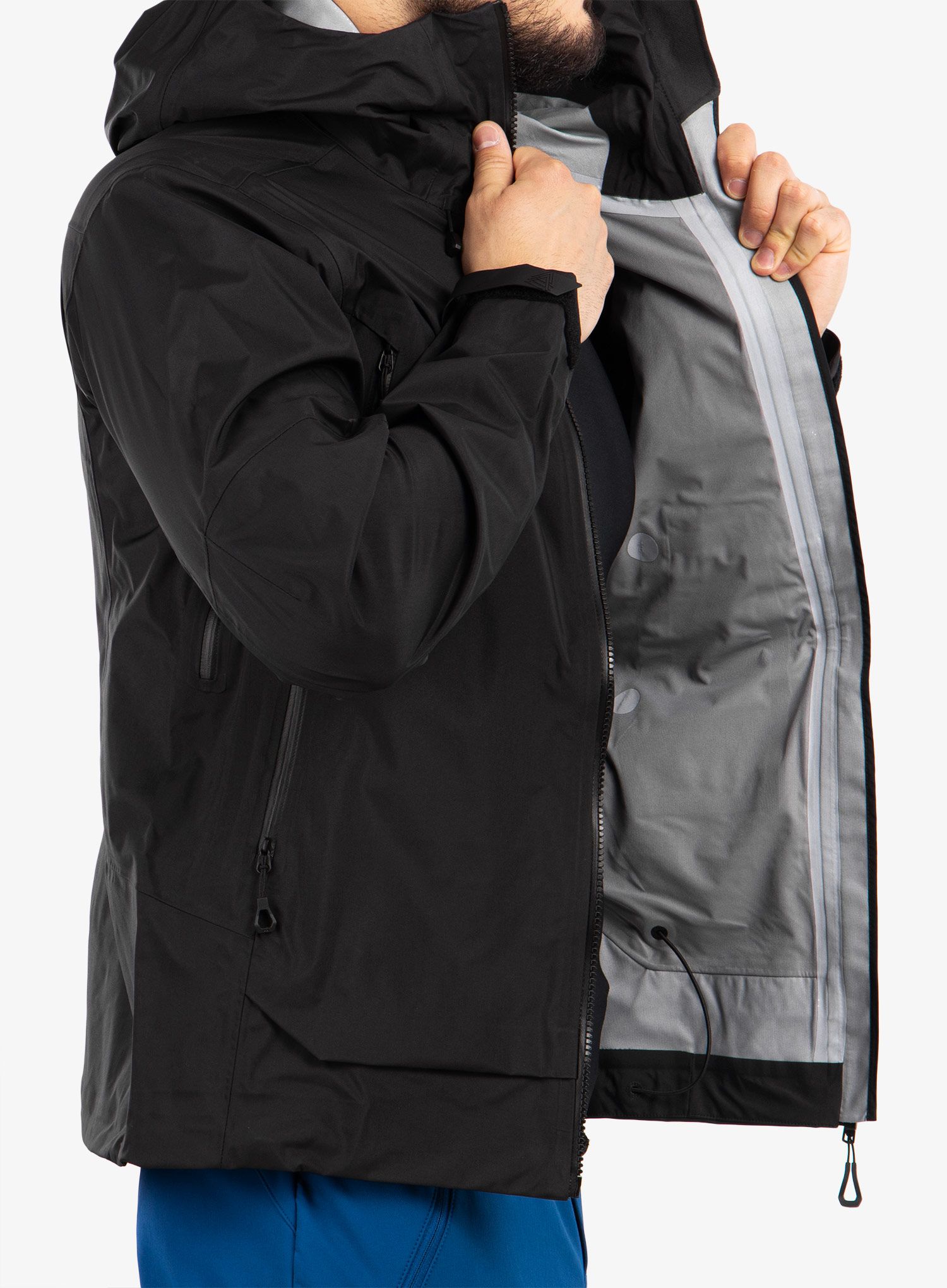 Hardshell jakna Helly Hansen Odin 9 Worlds 2.0 Jacket - black