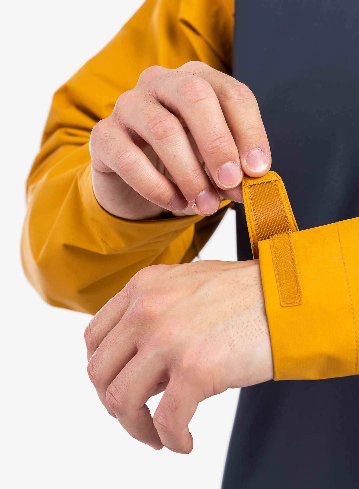 Hardshell jakna Rab Arc Eco Jacket - dark butternut/beluga