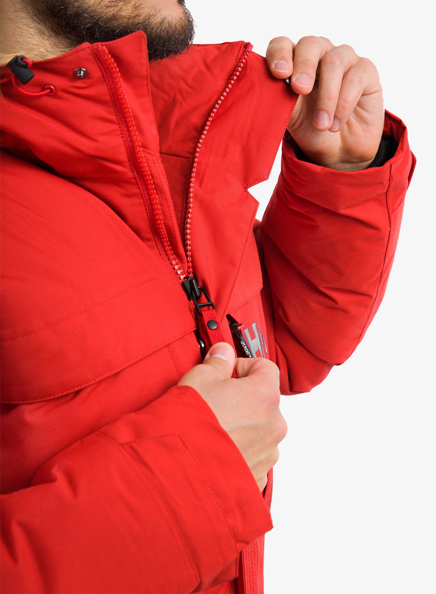 Moška zimska jakna Helly Hansen Nordsjo Parka - red