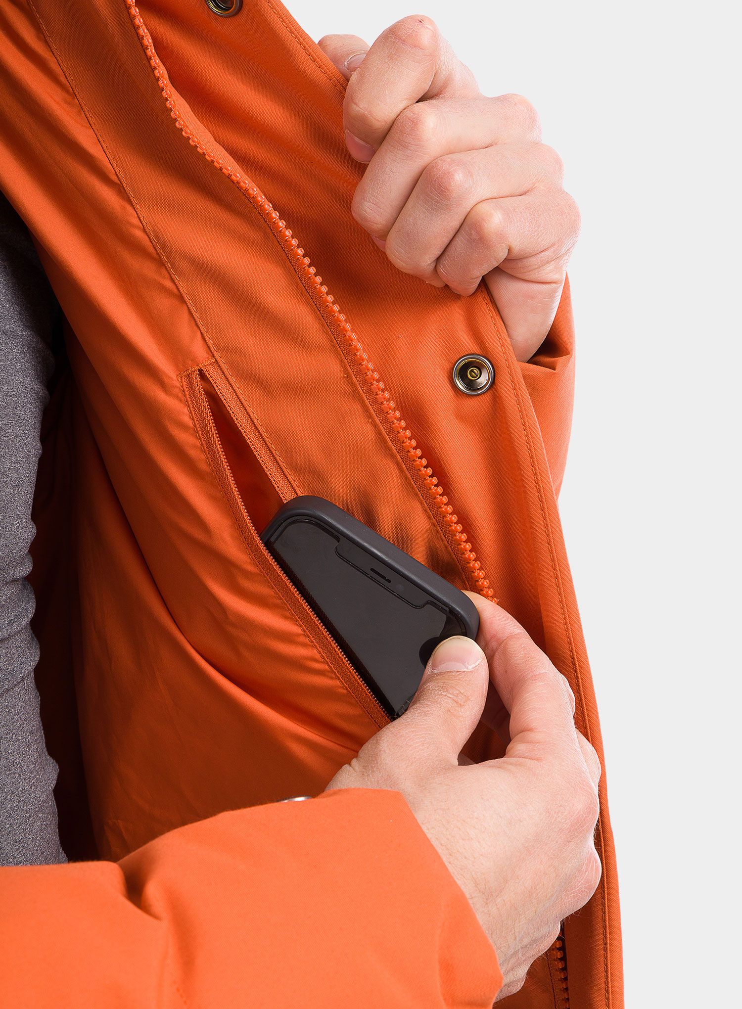 Moška zimska jakna The North Face Box Canyon Jacket - burnt ochre