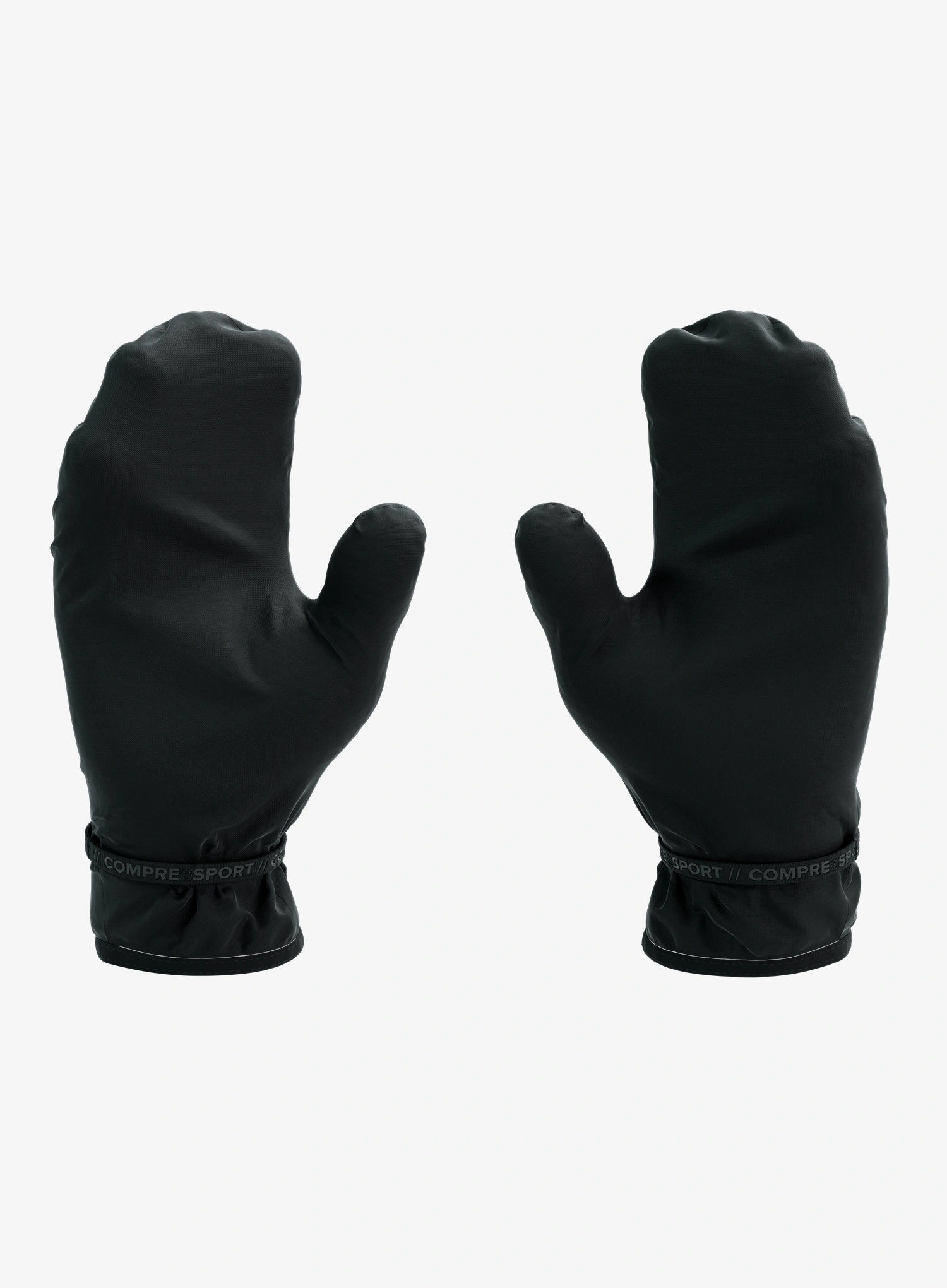 Palčniki Compressport Hurricane Waterproof Mittens - black