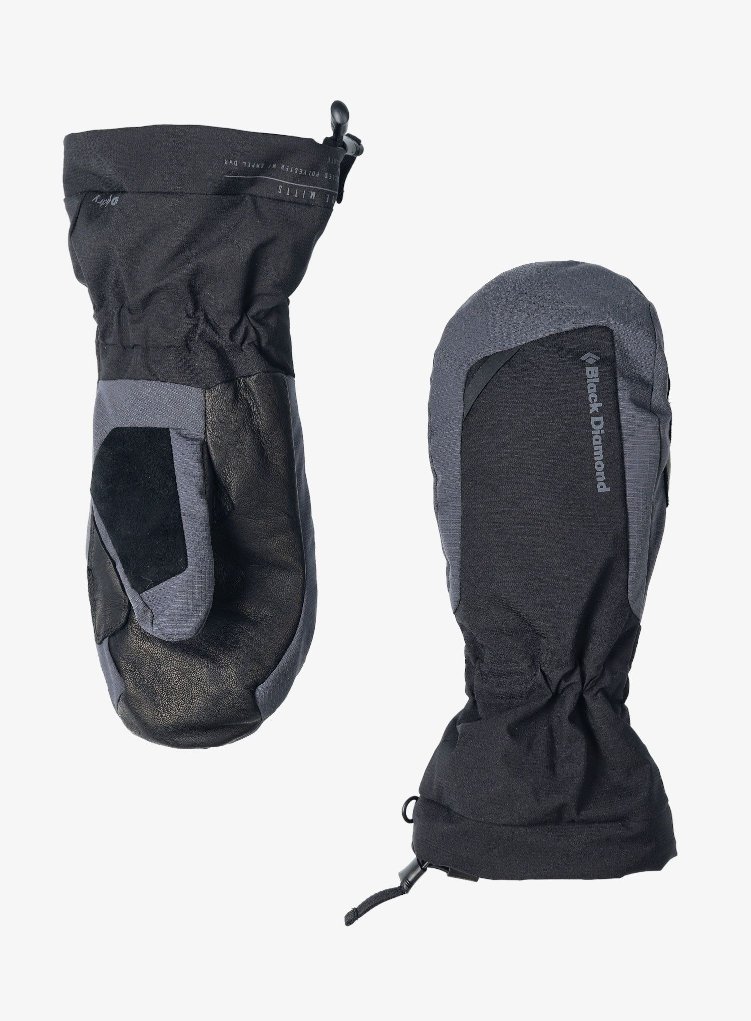 Palčniki Black Diamond Glissade Mitts - black/black