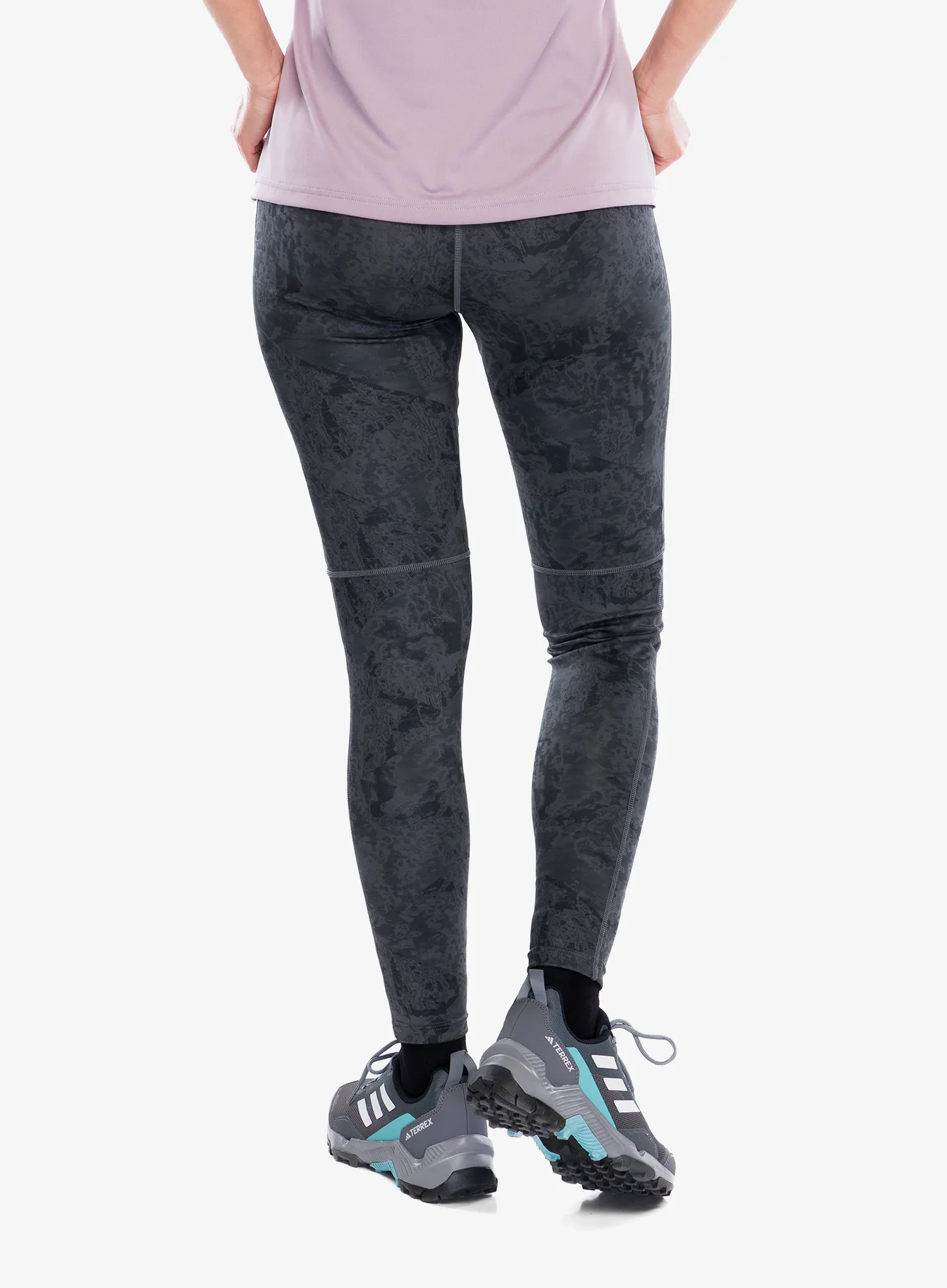 Ženske pajkice adidas TERREX Multi All Over Printed Tight - grey five