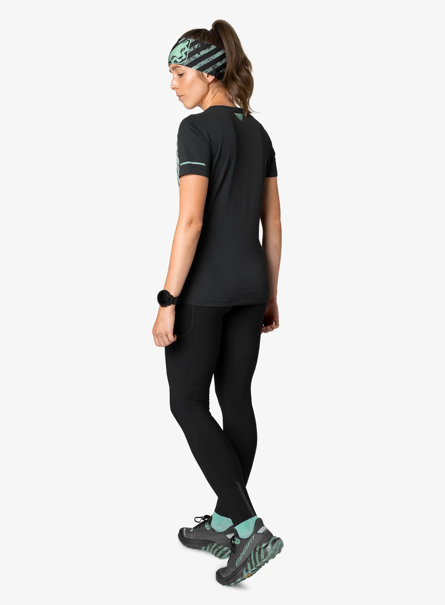 Ženske tekaške pajkice Dynafit Ultra Tights - black