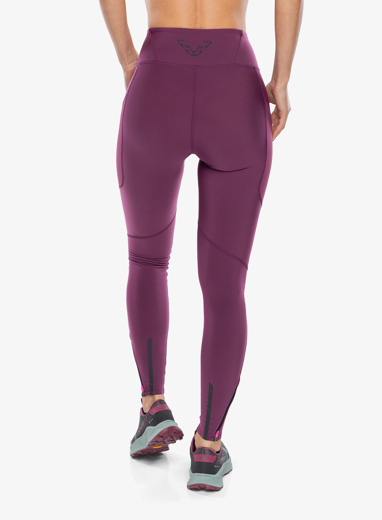 Ženske tekaške pajkice Dynafit Winter Runnig Tights - amaranth