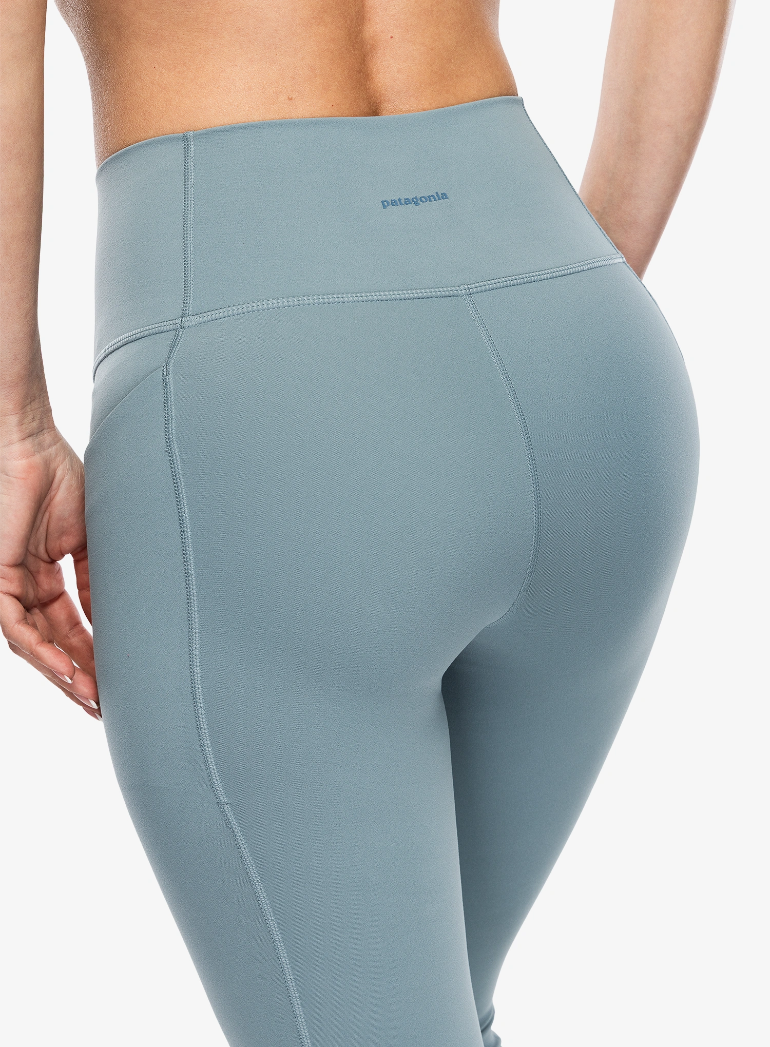 Ženske pajkice Patagonia Mas Maipo Tights - blue sage