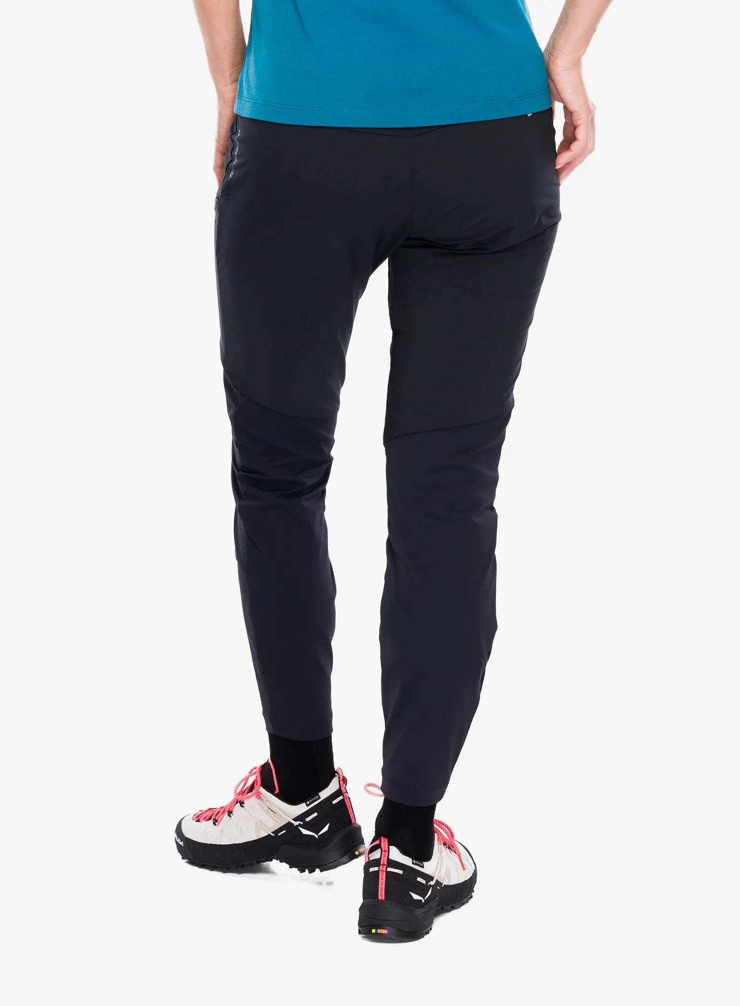 Ženske plezalne hlače Salewa Puez Dry Responsive Cargo Tights - black out