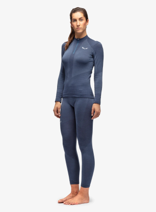 Ženske termo pajkice Salewa Zebru Responsive Tight - dark denim