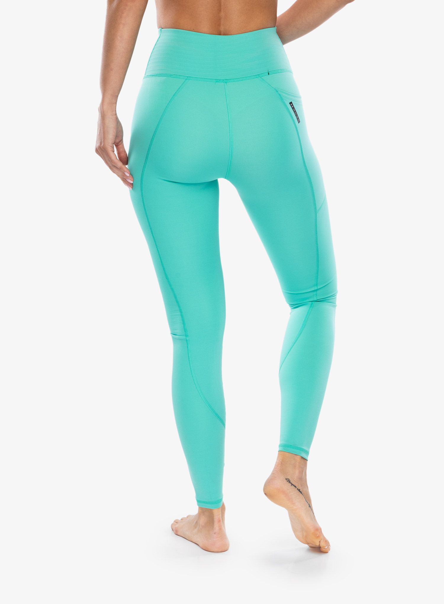 Ženske tekaške pajkice Under Armour Rush Legging NS - neptune/iridescent