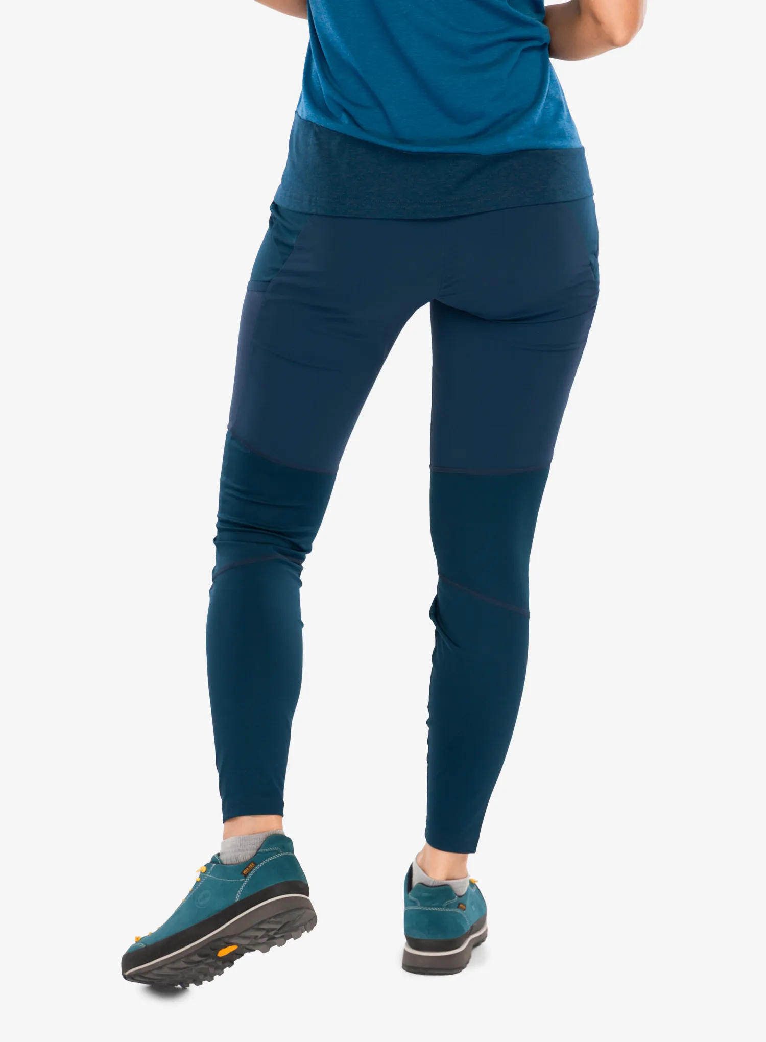 Ženske pajkice Vaude Scopi Tights II - dark sea