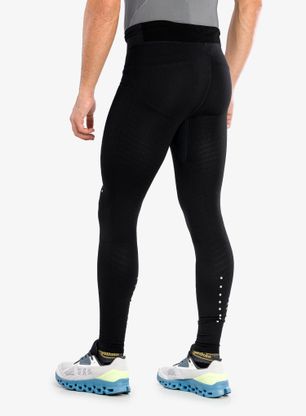 Tekaške pajkice Compressport Winter Trail Under Control Full Tights - black