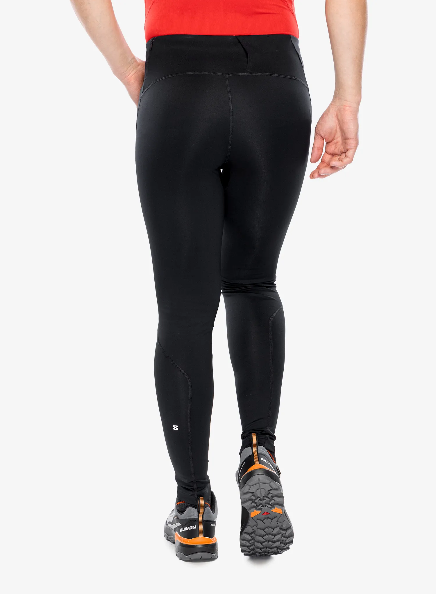 Tekaške pajkice Salomon Shakeout Core Tights - deep black