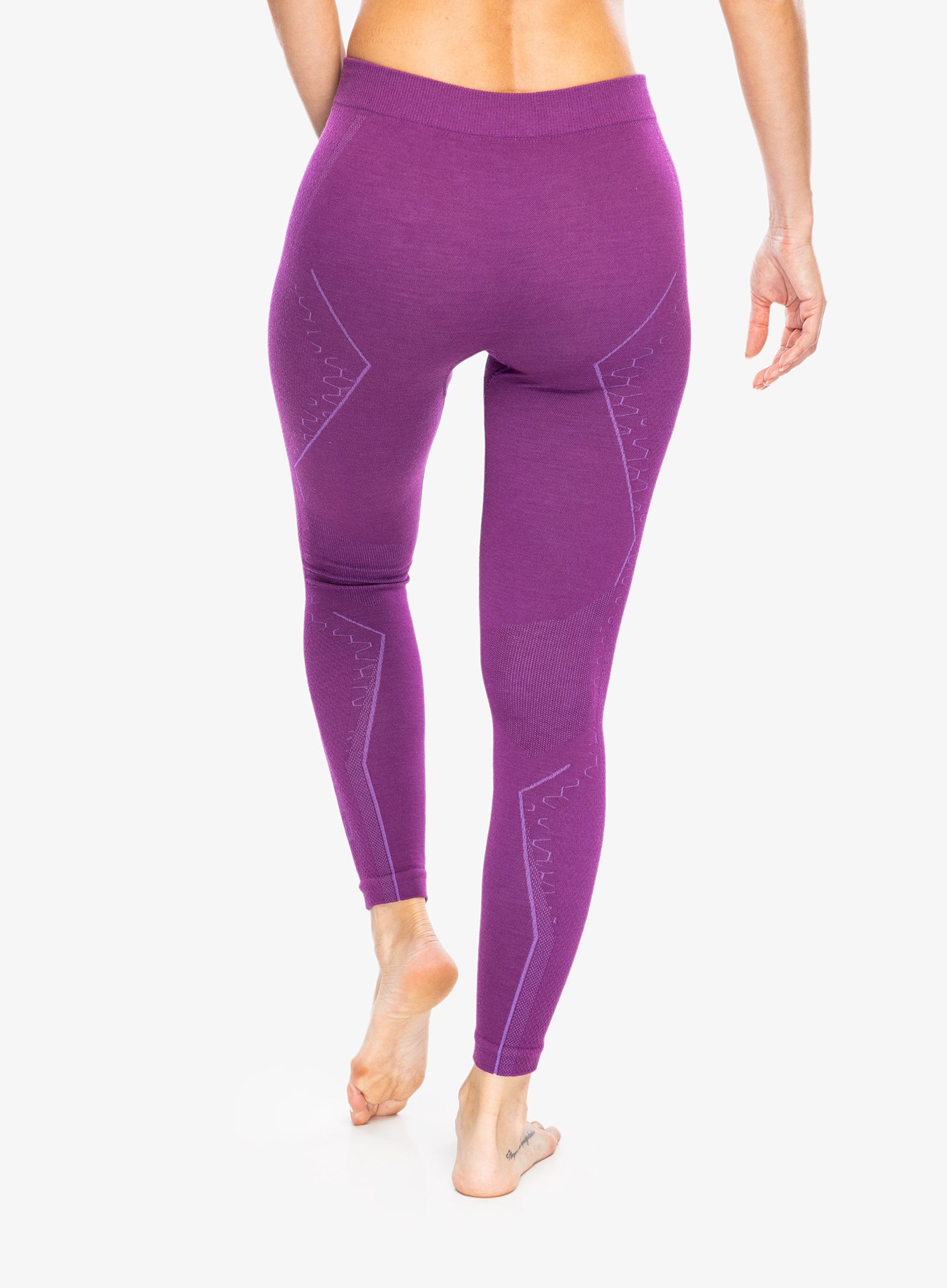 Ženske termo pajkice Brubeck Extreme Merino - fuchsia