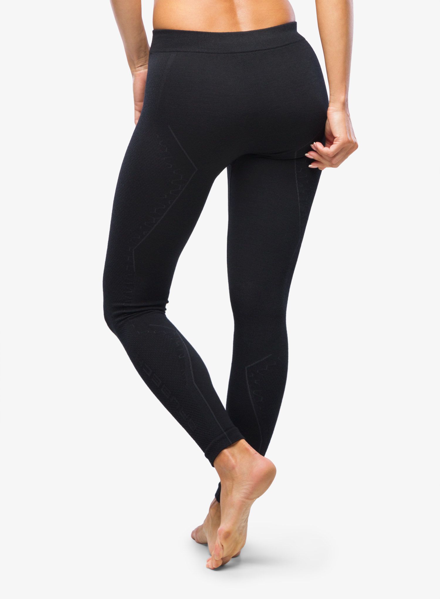 Ženske termo pajkice Brubeck Extreme Merino - black