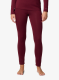 Ženske termo pajkice Columbia Midweight Stretch Tight - rich wine