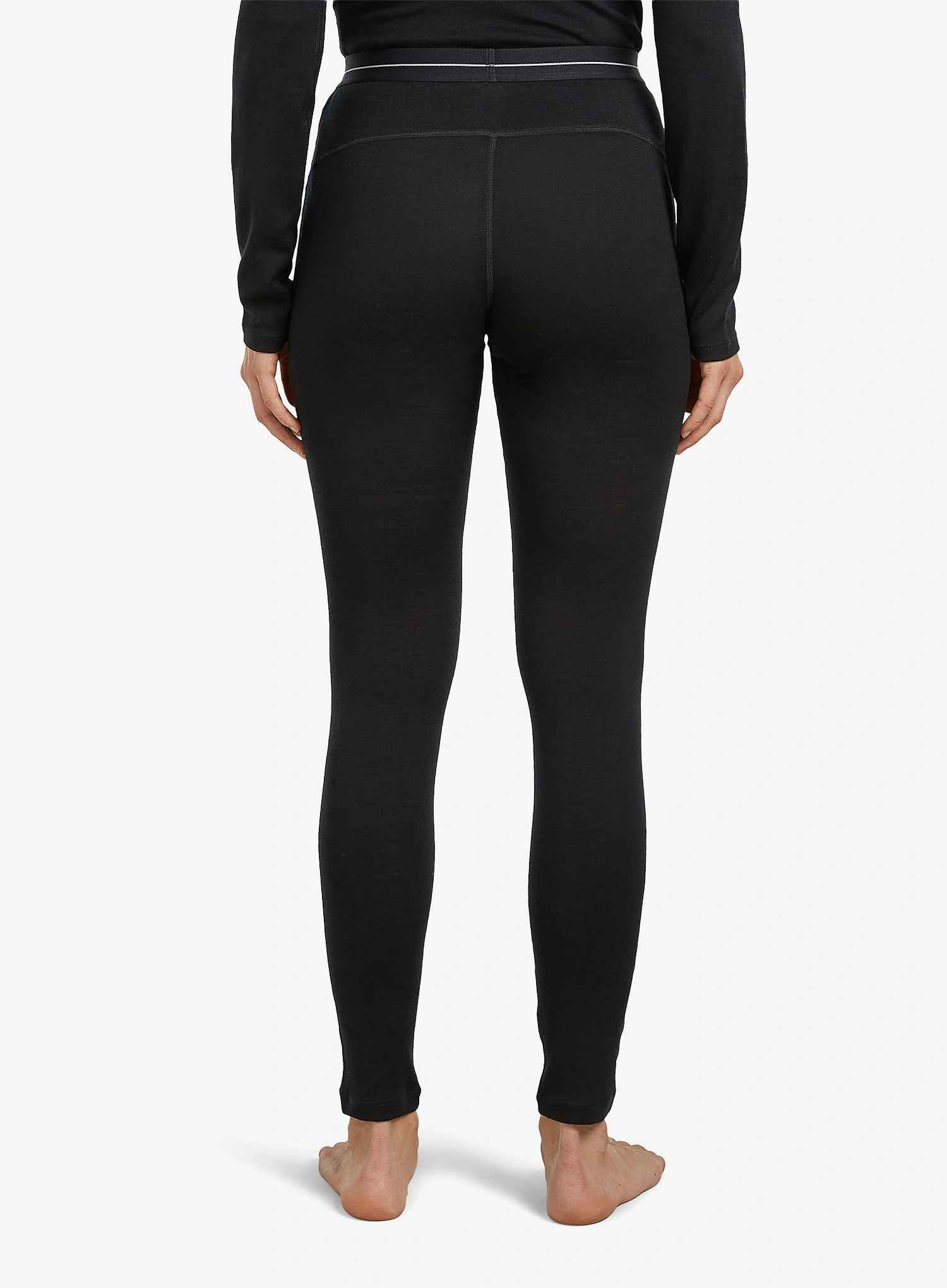 Ženske termo pajkice Icebreaker 260 Tech Leggings - black