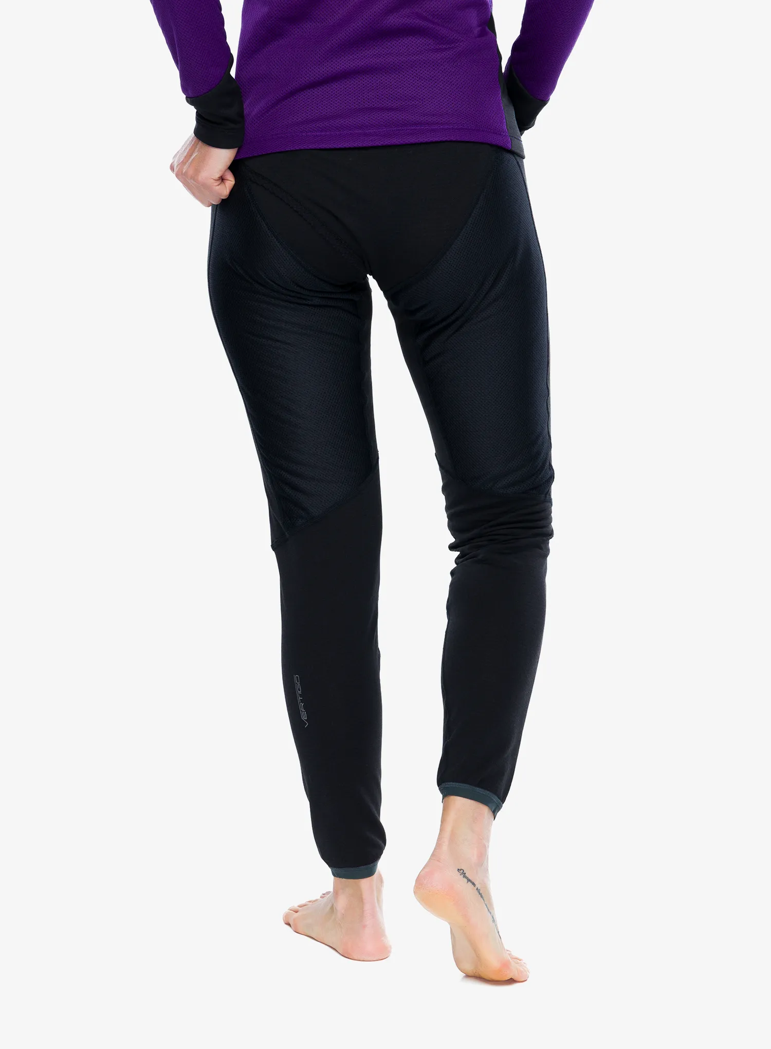 Ženske termo pajkice Montura Vertigo Octa Pants - black