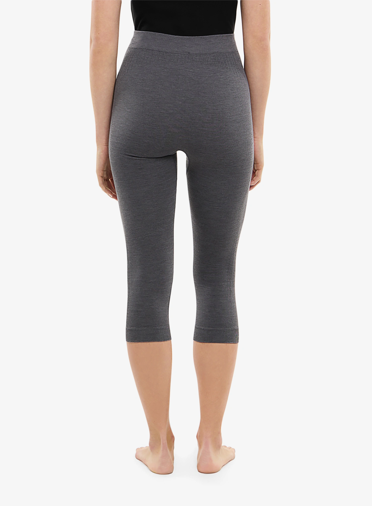 Ženske termo pajkice Viking Base Layer Tende 3/4 Pants - dark grey