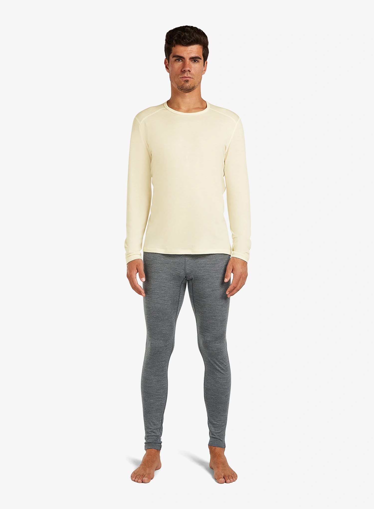 Termo pajkice Icebreaker 200 Oasis Leggings - gritstone hthr