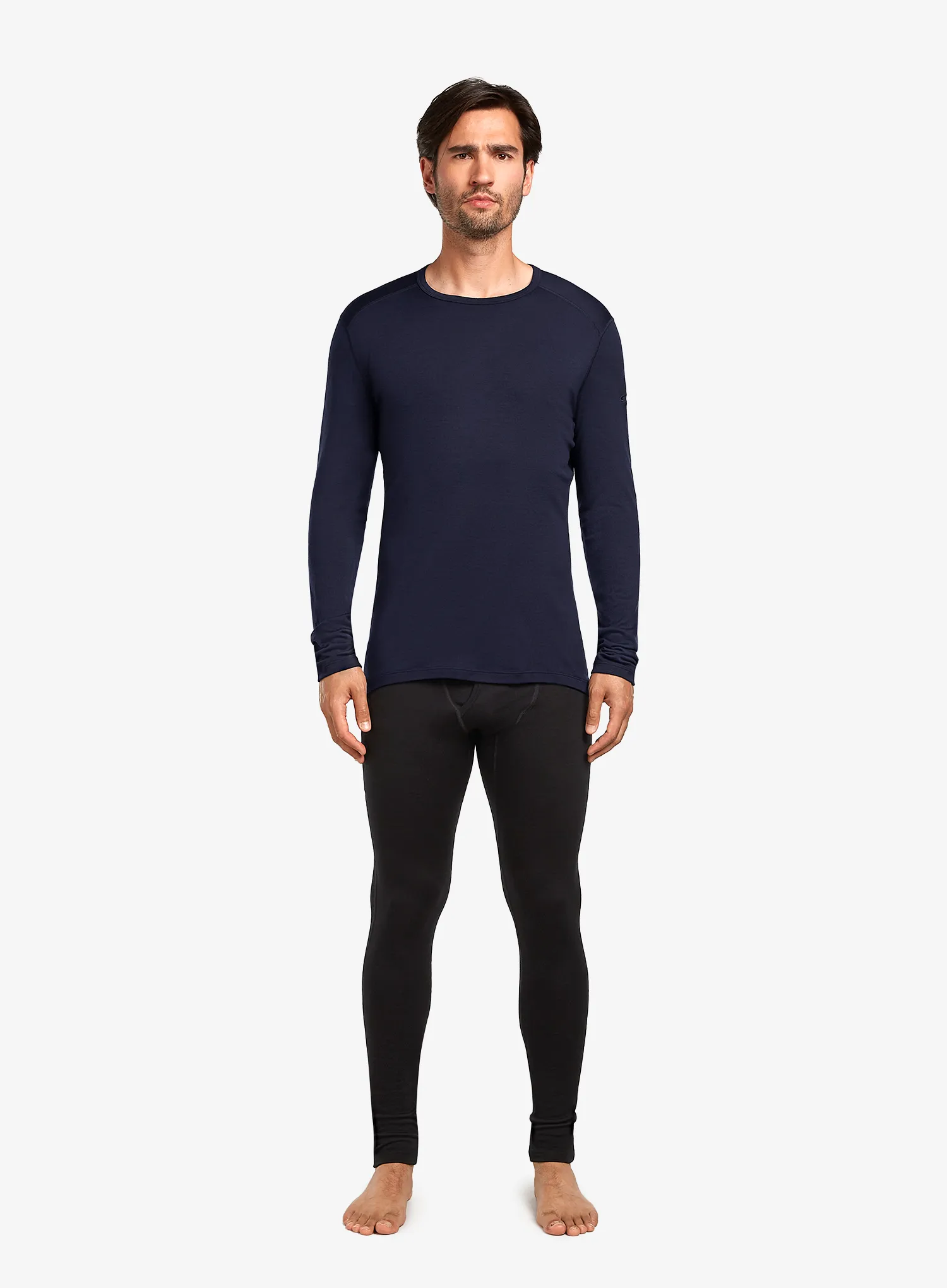 Termo pajkice Icebreaker 260 Tech Leggings w/Fly - black