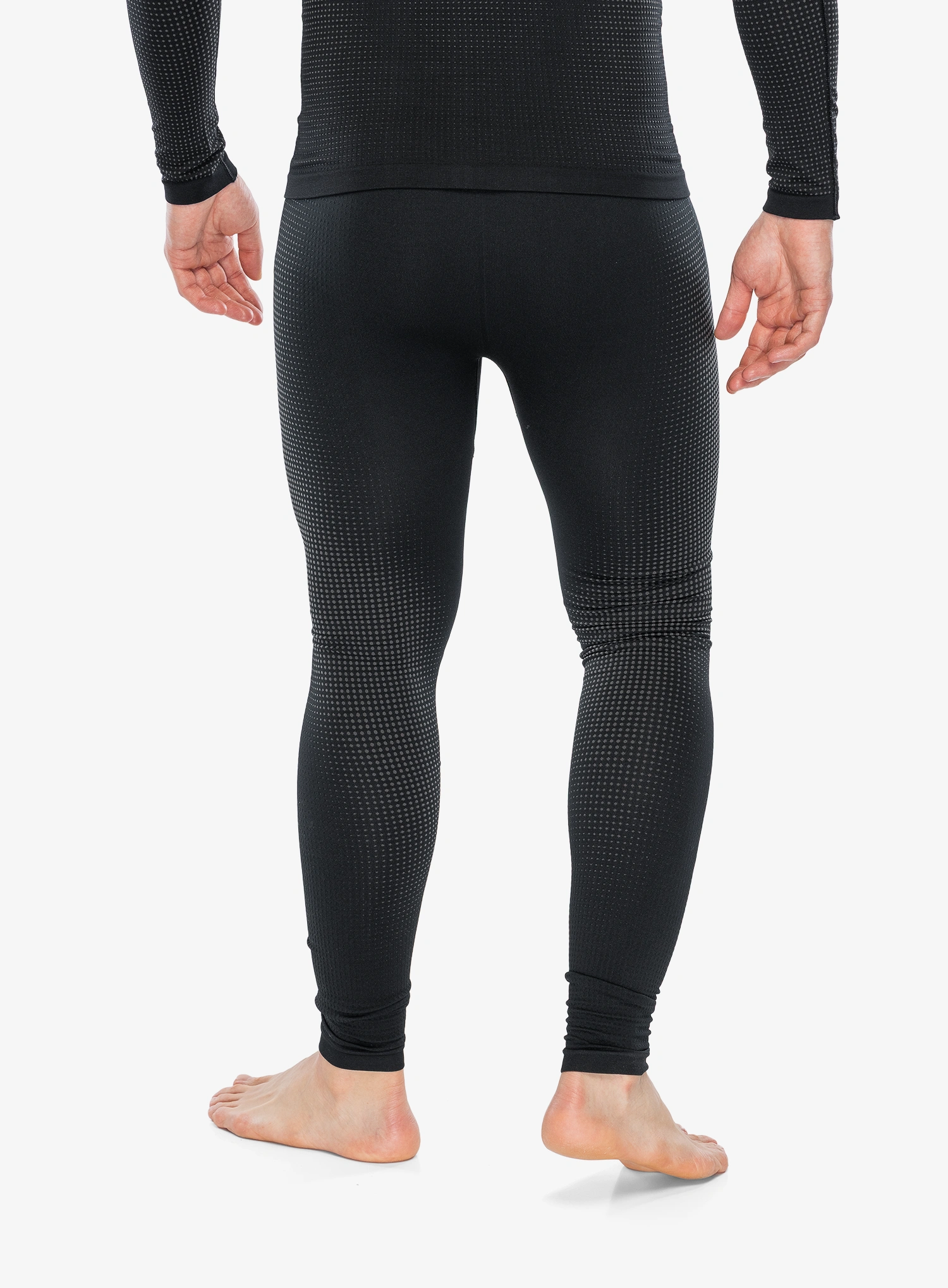 Termo pajkice Odlo Performance Warm BL Bottom Long - graphite grey