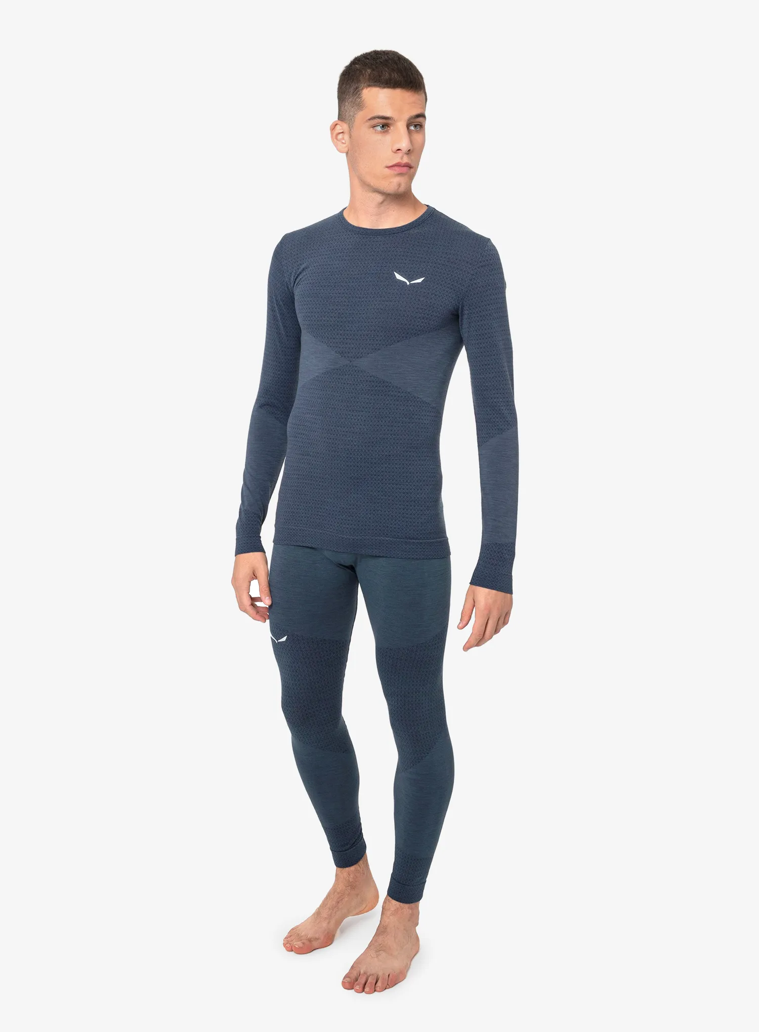 Termo pajkice Salewa Zebru Medium Warm AMR Tight - dark denim