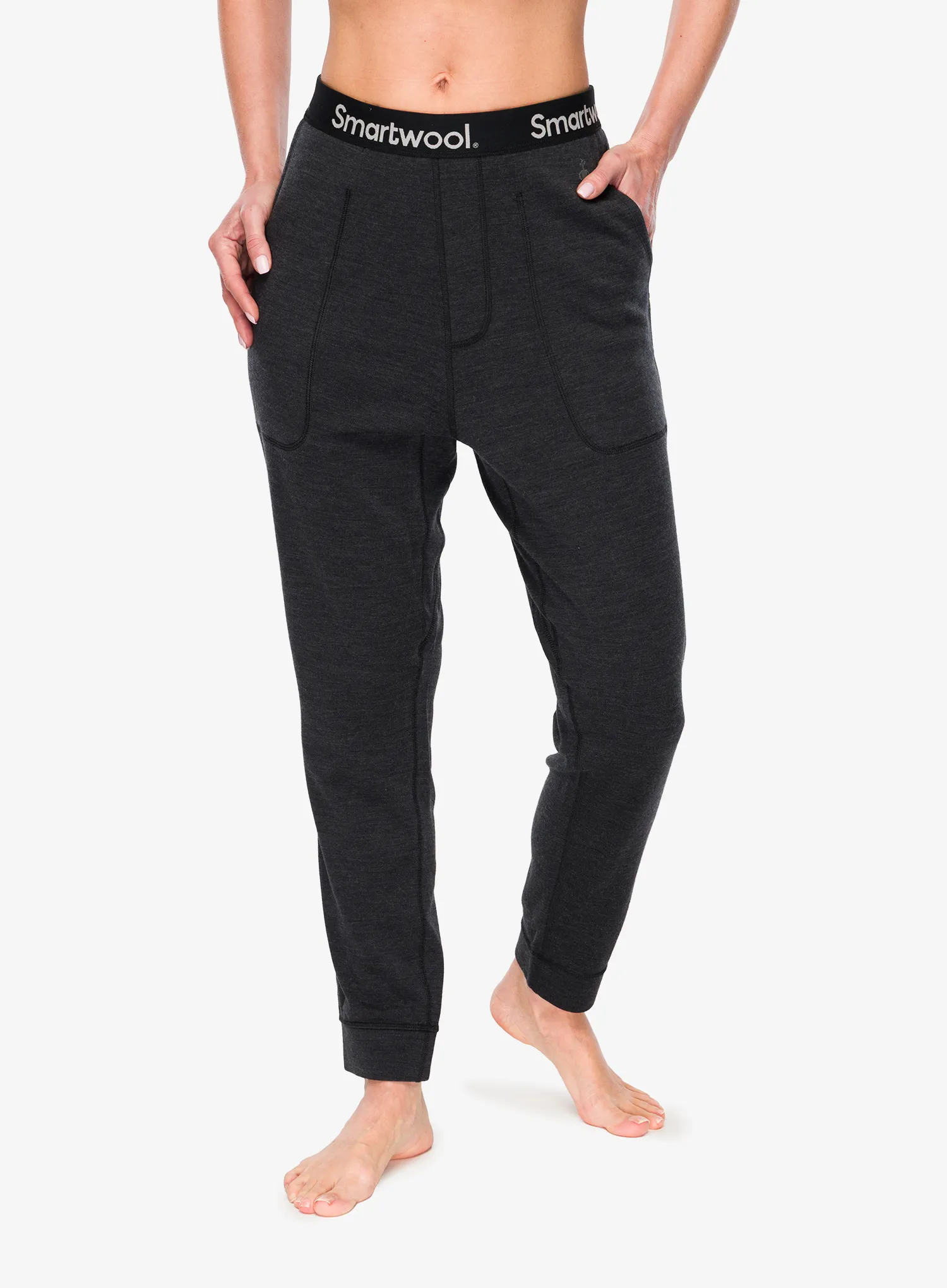 Termo pajkice Smartwool Thermal Merino Jogger - charcoal heather