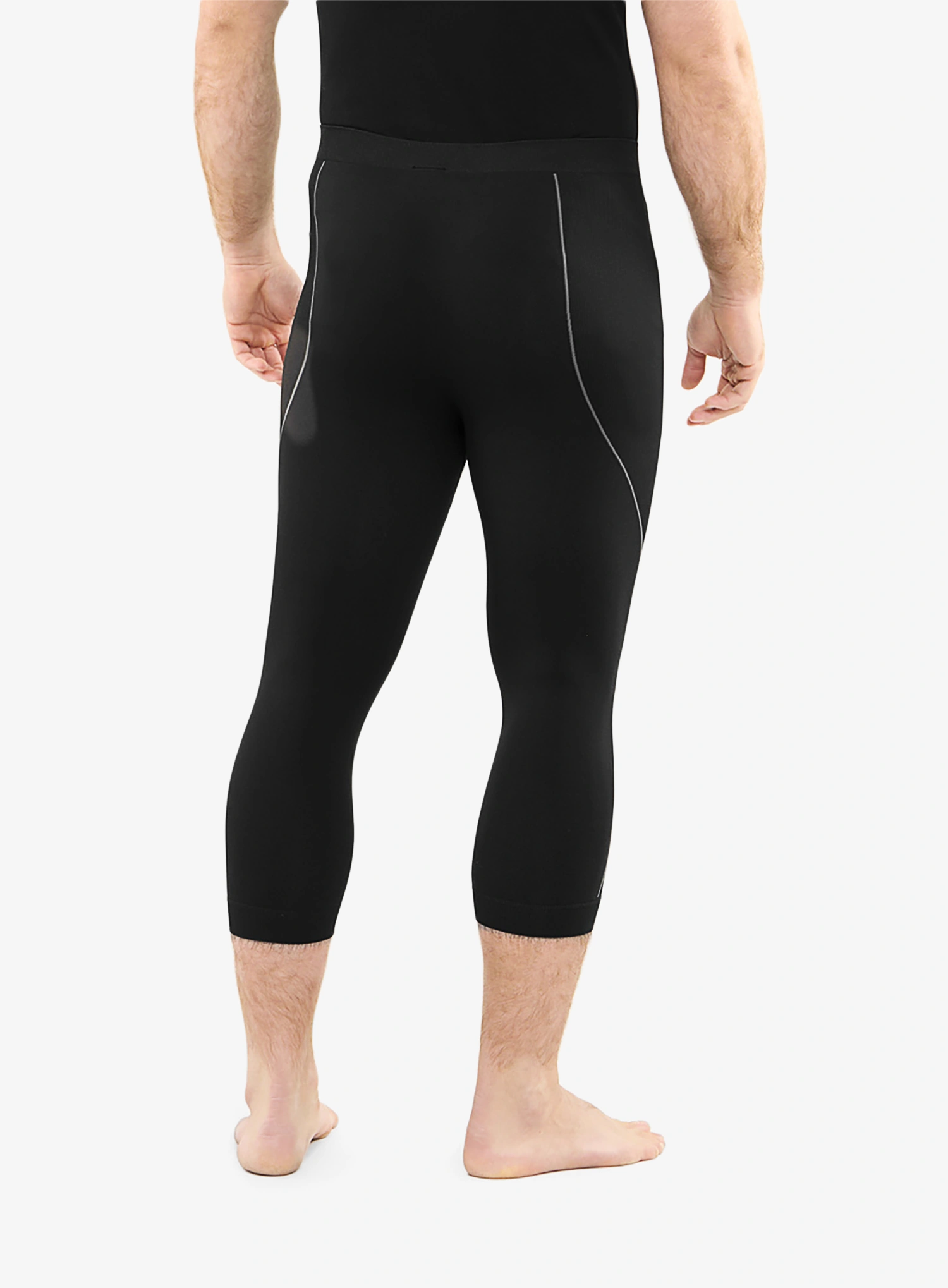 Termo pajkice Viking Base Layer Eiger 2.0 3/4 Pants - black/grey