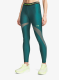 Ženske gamaše Under Armour Heatgear Mesh Legging - rack green/hyper green