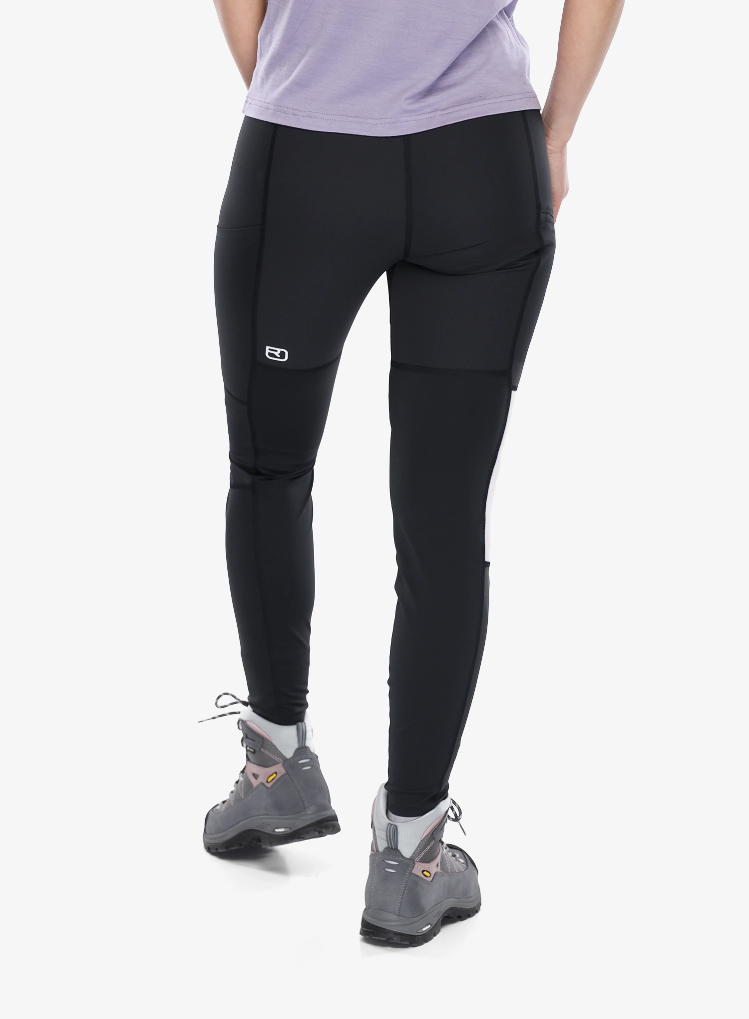 Plezalne pajkice Ortovox Seceda Tights - black raven