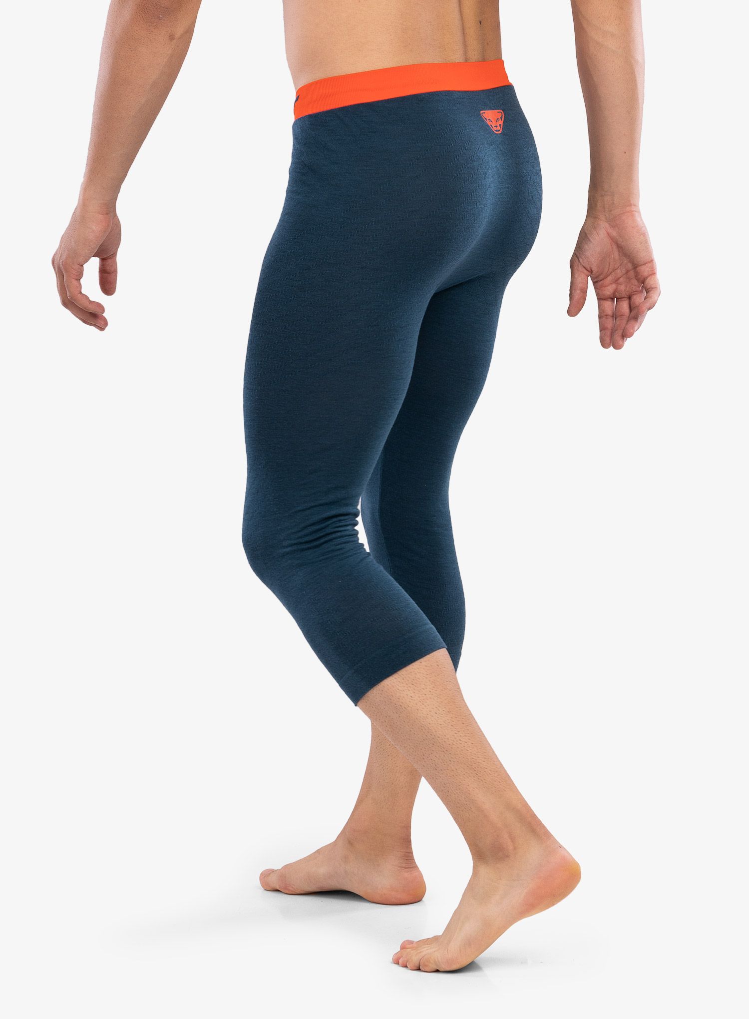 Termo pajkice Dynafit Tour Light Merino 3/4 Tight - petrol