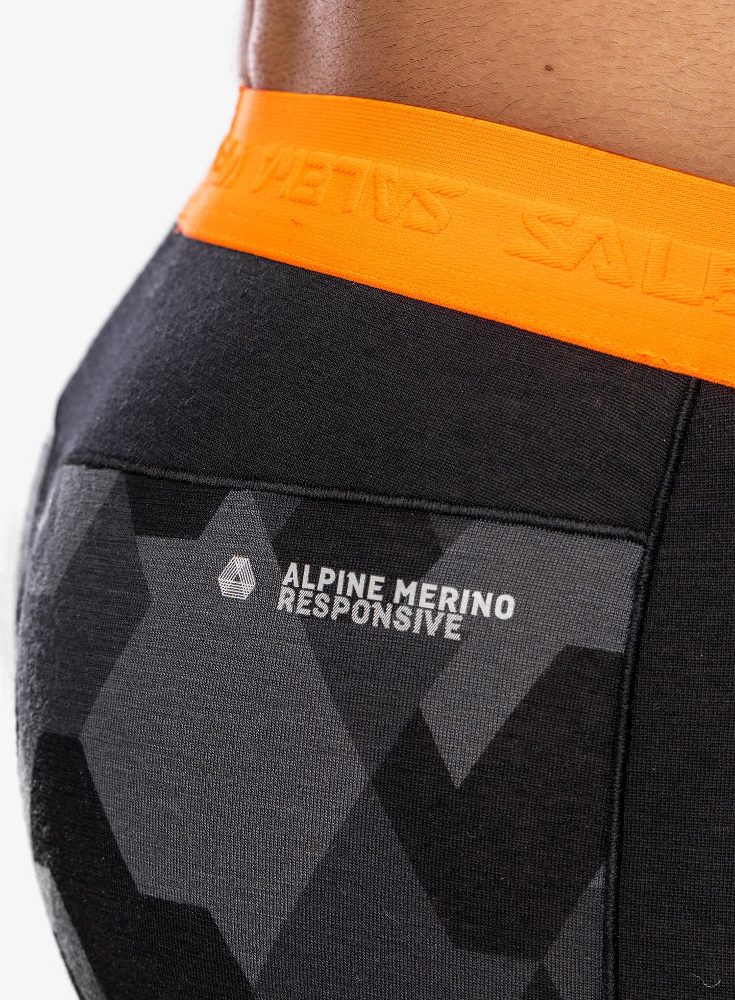 Termo pajkice Salewa Cristallo Warm Amr 3/4 Tight - black out