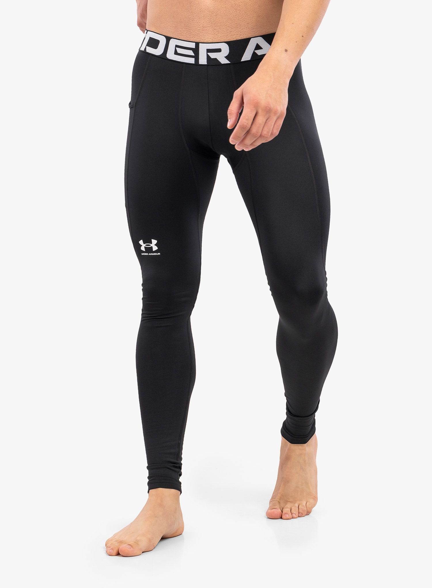 Termo pajkice Under Armour CG Armour Leggings - black/white