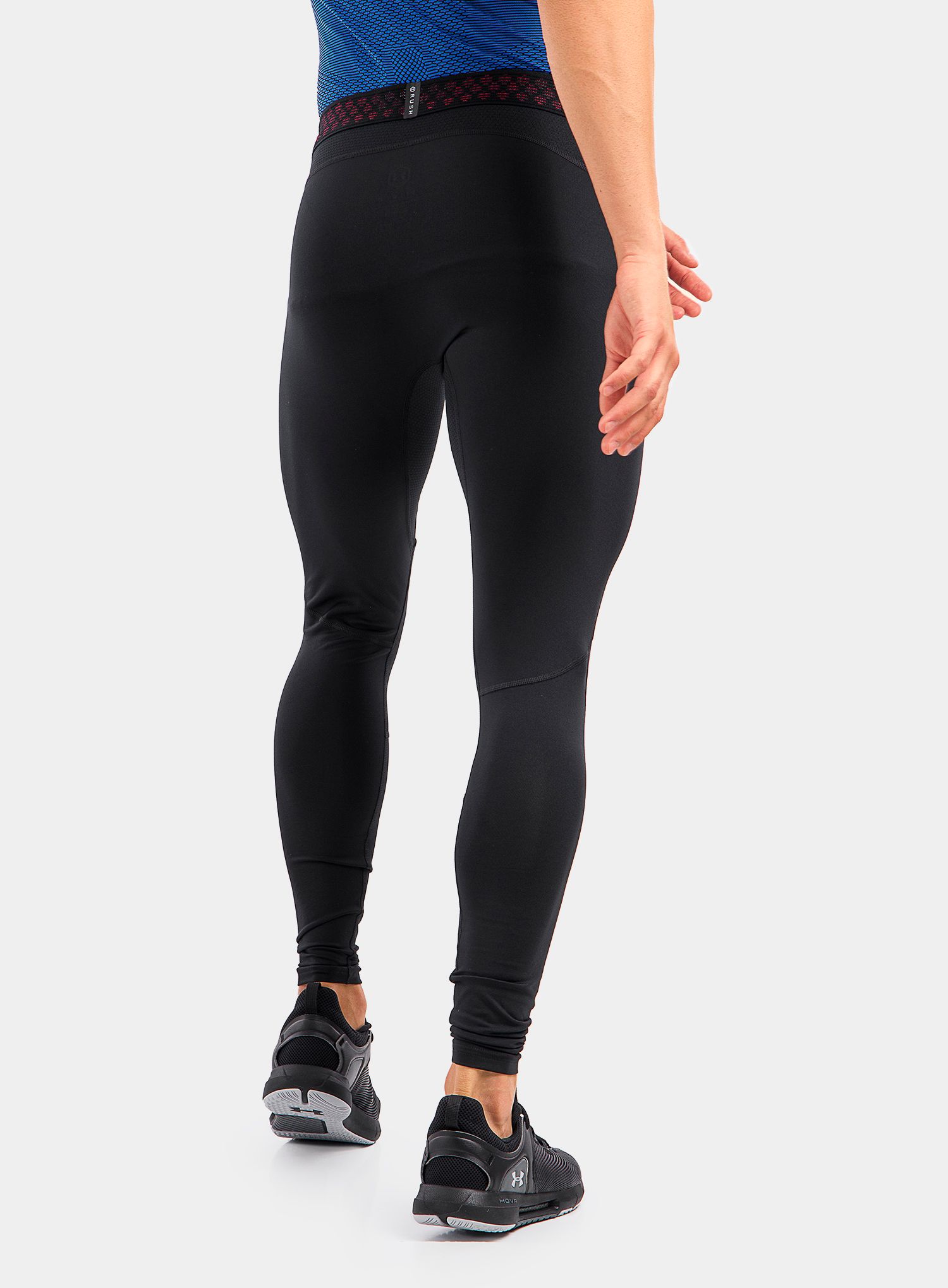 Termo pajkice Under Armour Rush HG 2.0 Leggings - black/reflective