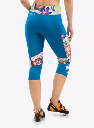 Plezalne pajkice Ocun Rhea 3/4 Leggings - blue fjord