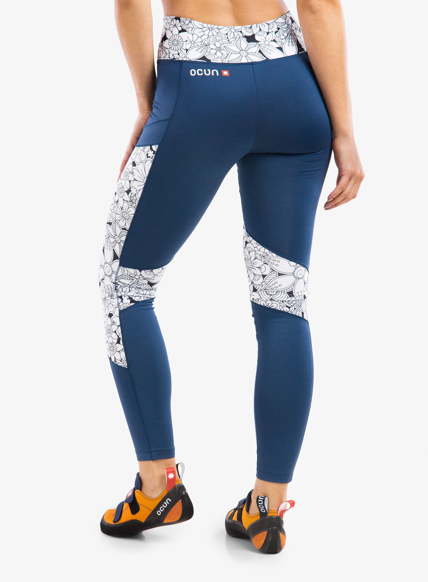 Plezalne pajkice Ocun Rhea Leggings - blue sargasso sea