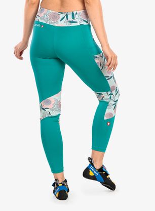 Plezalne pajkice Ocun Rhea Leggings - green porcelain