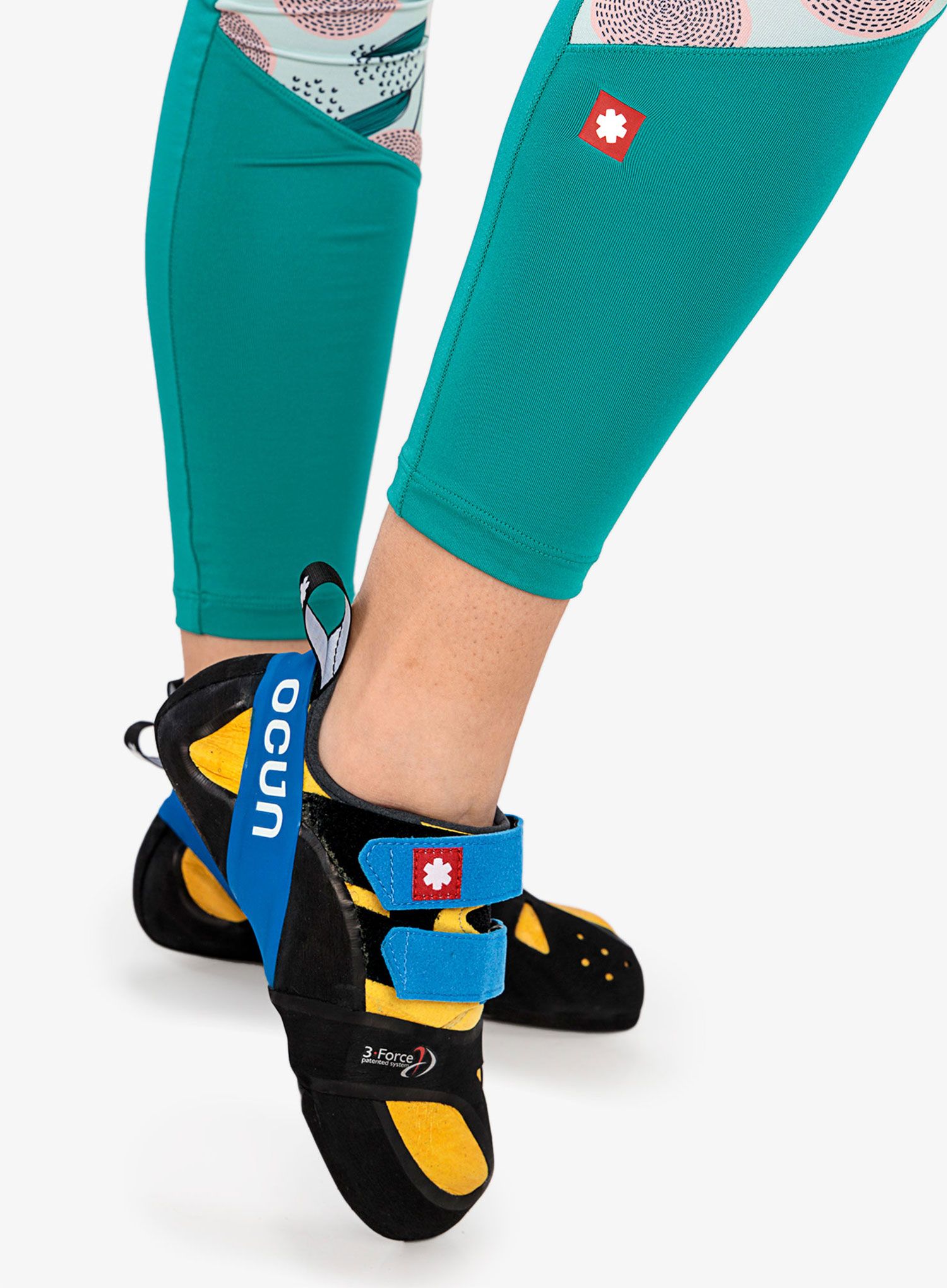 Plezalne pajkice Ocun Rhea Leggings - green porcelain
