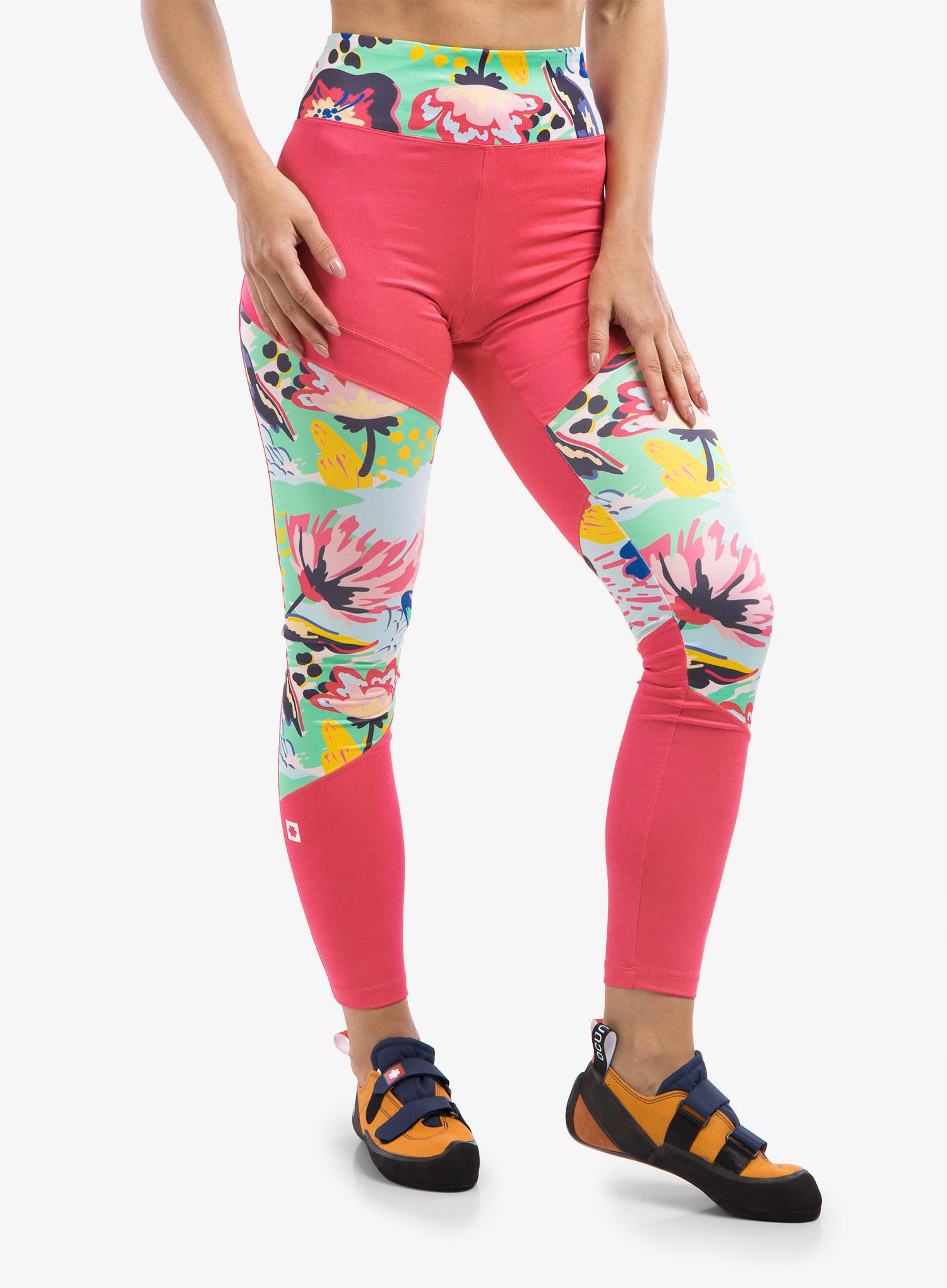Plezalne pajkice Ocun Rhea Leggings - pink paradise