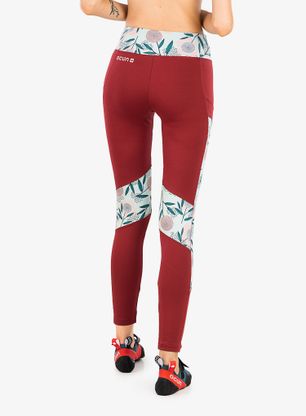 Plezalne pajkice Ocun Rhea Leggings - wine merlot