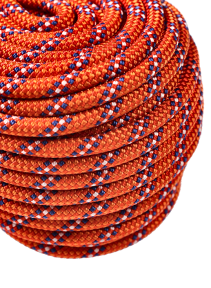 Pohodniška vrv Beal Rando 8 mm x 48 m Standard - orange