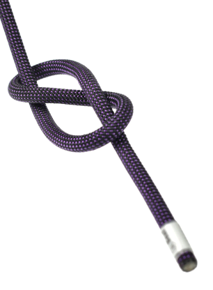 Dinamična vrv Beal Joker 9,1 mm 60 m Unicore Dry Cover - purple